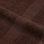 vidaXL Gästetücher 2 Stk. Braun 30x50 cm 360 g/m² 100% Baumwolle