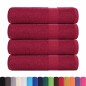 vidaXL Badetücher 4 Stk. Bordeauxrot 100x150cm 360 g/m² 100% Baumwolle vidaXL Badetücher 4 Stk. Bordeauxrot 100x150cm 360 g/m² 100% Baumwolle
