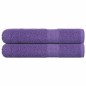 vidaXL Saunatücher 2 Stk. Lila 80x200 cm 360 g/m² 100% Baumwolle vidaXL Saunatücher 2 Stk. Lila 80x200 cm 360 g/m² 100% Baumwolle