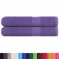vidaXL Saunatücher 2 Stk. Lila 80x200 cm 360 g/m² 100% Baumwolle vidaXL Saunatücher 2 Stk. Lila 80x200 cm 360 g/m² 100% Baumwolle
