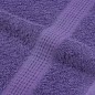vidaXL Saunatücher 2 Stk. Lila 80x200 cm 360 g/m² 100% Baumwolle vidaXL Saunatücher 2 Stk. Lila 80x200 cm 360 g/m² 100% Baumwolle