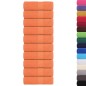 vidaXL Seiftücher 10 Stk. Orange 30x30 cm 360 g/m² 100% Baumwolle vidaXL Seiftücher 10 Stk. Orange 30x30 cm 360 g/m² 100% Baumwolle