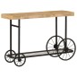 vidaXL Konsolentisch 112x36x76 cm Massivholz Mango und Eisen vidaXL Konsolentisch 112x36x76 cm Massivholz Mango und Eisen