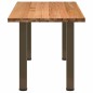 vidaXL Esstisch Hellbraun 240x80x74 cm Massivholz Eiche Rechteckig vidaXL Esstisch Hellbraun 240x80x74 cm Massivholz Eiche Rechteckig