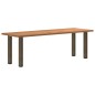 vidaXL Esstisch Hellbraun 240x80x74 cm Massivholz Eiche Rechteckig vidaXL Esstisch Hellbraun 240x80x74 cm Massivholz Eiche Rechteckig