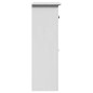 vidaXL Badschrank BODO Weiß 44x30x90 cm vidaXL Badschrank BODO Weiß 44x30x90 cm