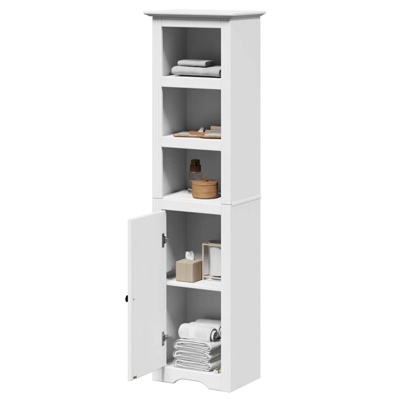 vidaXL Badschrank BODO Weiß 44x30x160 cm vidaXL Badschrank BODO Weiß 44x30x160 cm