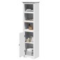vidaXL Badschrank BODO Weiß 44x30x160 cm vidaXL Badschrank BODO Weiß 44x30x160 cm