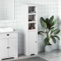 vidaXL Badschrank BODO Weiß 44x30x160 cm vidaXL Badschrank BODO Weiß 44x30x160 cm