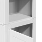 vidaXL Badschrank BODO Weiß 44x30x160 cm vidaXL Badschrank BODO Weiß 44x30x160 cm