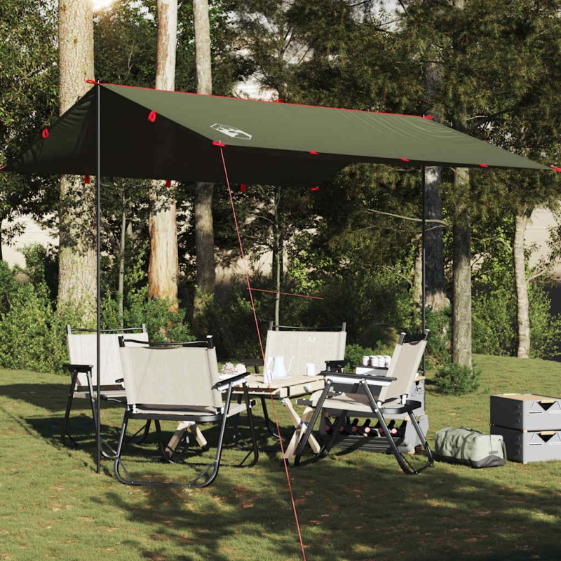 vidaXL Tarp Olivgrün 306x306 cm Wasserdicht vidaXL Tarp Olivgrün 306x306 cm Wasserdicht