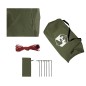 vidaXL Tarp Olivgrün 306x306 cm Wasserdicht vidaXL Tarp Olivgrün 306x306 cm Wasserdicht