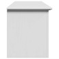 vidaXL Flurbank BODO Weiß 114x40x45 cm vidaXL Flurbank BODO Weiß 114x40x45 cm