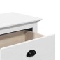 vidaXL Flurbank BODO Weiß 114x40x45 cm vidaXL Flurbank BODO Weiß 114x40x45 cm