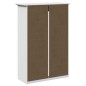 vidaXL Schuhregal BODO Weiß 80x35x118 cm vidaXL Schuhregal BODO Weiß 80x35x118 cm