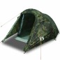 vidaXL Tunnelzelt 3 Personen Camouflage Wasserdicht