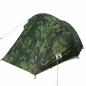 vidaXL Tunnelzelt 3 Personen Camouflage Wasserdicht