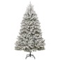 vidaXL Künstlicher Weihnachtsbaum Klappbar 300 LEDs & Kugeln 270 cm vidaXL Künstlicher Weihnachtsbaum Klappbar 300 LEDs & Kugeln 270 cm