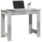 vidaXL Schreibtisch Betongrau 100x45x75 cm Holzwerkstoff vidaXL Schreibtisch Betongrau 100x45x75 cm Holzwerkstoff