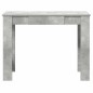 vidaXL Schreibtisch Betongrau 100x45x75 cm Holzwerkstoff vidaXL Schreibtisch Betongrau 100x45x75 cm Holzwerkstoff