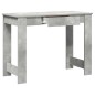 vidaXL Schreibtisch Betongrau 100x45x75 cm Holzwerkstoff vidaXL Schreibtisch Betongrau 100x45x75 cm Holzwerkstoff