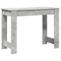 vidaXL Schreibtisch Betongrau 100x45x75 cm Holzwerkstoff vidaXL Schreibtisch Betongrau 100x45x75 cm Holzwerkstoff