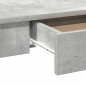 vidaXL Schreibtisch Betongrau 100x45x75 cm Holzwerkstoff vidaXL Schreibtisch Betongrau 100x45x75 cm Holzwerkstoff