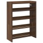 vidaXL Schuhregal Braun Eichen-Optik 60x25x81 cm Holzwerkstoff vidaXL Schuhregal Braun Eichen-Optik 60x25x81 cm Holzwerkstoff