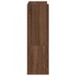 vidaXL Schuhregal Braun Eichen-Optik 60x25x81 cm Holzwerkstoff vidaXL Schuhregal Braun Eichen-Optik 60x25x81 cm Holzwerkstoff