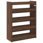 vidaXL Schuhregal Braun Eichen-Optik 60x25x81 cm Holzwerkstoff vidaXL Schuhregal Braun Eichen-Optik 60x25x81 cm Holzwerkstoff