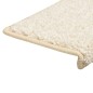 vidaXL Stufenmatten 10 Stk. 65x21x4 cm Weiß