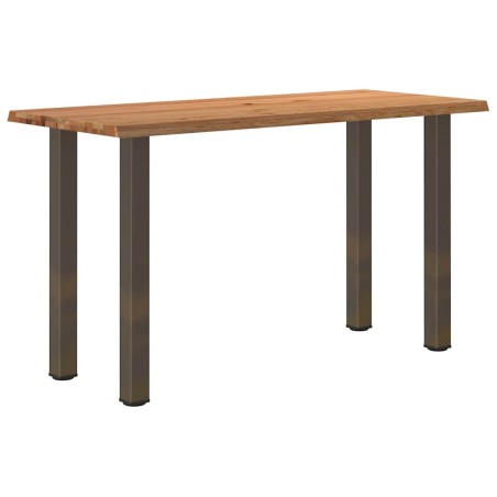 vidaXL Bartisch mit Baumkanten 180x80x92cm Massivholz Eiche Rechteckig