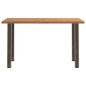 vidaXL Bartisch mit Baumkanten 180x80x92cm Massivholz Eiche Rechteckig vidaXL Bartisch mit Baumkanten 180x80x92cm Massivholz Eiche Rechteckig