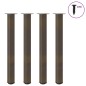 vidaXL Bartisch mit Baumkanten 180x80x92cm Massivholz Eiche Rechteckig vidaXL Bartisch mit Baumkanten 180x80x92cm Massivholz Eiche Rechteckig