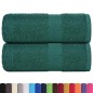 vidaXL Gästetücher 2 Stk. Grün 30x50 cm 360 g/m² 100% Baumwolle vidaXL Gästetücher 2 Stk. Grün 30x50 cm 360 g/m² 100% Baumwolle