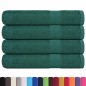 vidaXL Saunatücher 4 Stk. Grün 80x200 cm 360 g/m² 100% Baumwolle vidaXL Saunatücher 4 Stk. Grün 80x200 cm 360 g/m² 100% Baumwolle