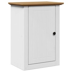 vidaXL Bad-Wandschrank BODO Weiß und Braun 44x30x60 cm