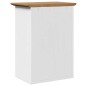 vidaXL Bad-Wandschrank BODO Weiß und Braun 44x30x60 cm vidaXL Bad-Wandschrank BODO Weiß und Braun 44x30x60 cm