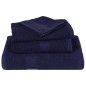 vidaXL Handtücher 4 Stk. Marineblau 100x200 cm 360 g/m² 100% Baumwolle vidaXL Handtücher 4 Stk. Marineblau 100x200 cm 360 g/m² 100% Baumwolle