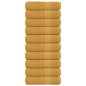 vidaXL Duschtücher 10 Stk. Golden 70x140 cm 360 g/m² 100% Baumwolle vidaXL Duschtücher 10 Stk. Golden 70x140 cm 360 g/m² 100% Baumwolle