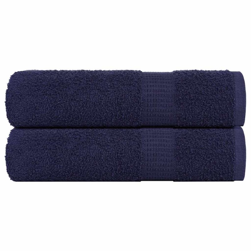 vidaXL Badetücher 2 Stk. Marineblau 100x150 cm 360 g/m² 100% Baumwolle vidaXL Badetücher 2 Stk. Marineblau 100x150 cm 360 g/m² 100% Baumwolle