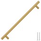 vidaXL Möbelgriffe 5 Stk. Golden 224 mm Edelstahl vidaXL Möbelgriffe 5 Stk. Golden 224 mm Edelstahl