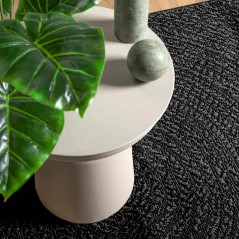 vidaXL Teppich ZIZUR Anthrazit 240x340cm Jute-Optik Indoor und Outdoor