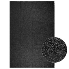 vidaXL Teppich ZIZUR Anthrazit 240x340cm Jute-Optik Indoor und Outdoor
