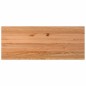 vidaXL Bartisch Hellbraun 200x80x102 cm Massivholz Eiche Rechteckig