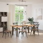 vidaXL Esstisch Hellbraun 200x100x74 cm Massivholz Eiche Rechteckig vidaXL Esstisch Hellbraun 200x100x74 cm Massivholz Eiche Rechteckig