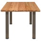 vidaXL Esstisch Hellbraun 200x100x74 cm Massivholz Eiche Rechteckig vidaXL Esstisch Hellbraun 200x100x74 cm Massivholz Eiche Rechteckig