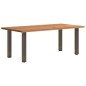 vidaXL Esstisch Hellbraun 200x100x74 cm Massivholz Eiche Rechteckig vidaXL Esstisch Hellbraun 200x100x74 cm Massivholz Eiche Rechteckig
