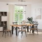 vidaXL Esstisch Hellbraun 200x100x74 cm Massivholz Eiche Rechteckig vidaXL Esstisch Hellbraun 200x100x74 cm Massivholz Eiche Rechteckig