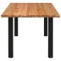vidaXL Esstisch Hellbraun 200x100x74 cm Massivholz Eiche Rechteckig vidaXL Esstisch Hellbraun 200x100x74 cm Massivholz Eiche Rechteckig